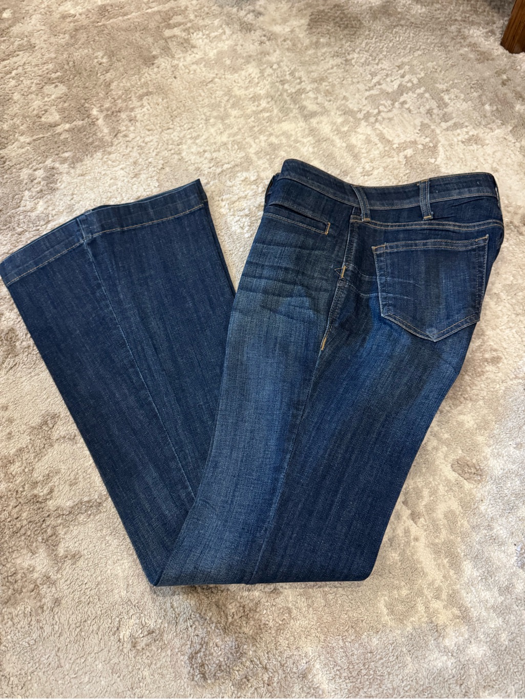 Ariat Dark Blue Wide Leg Jeans